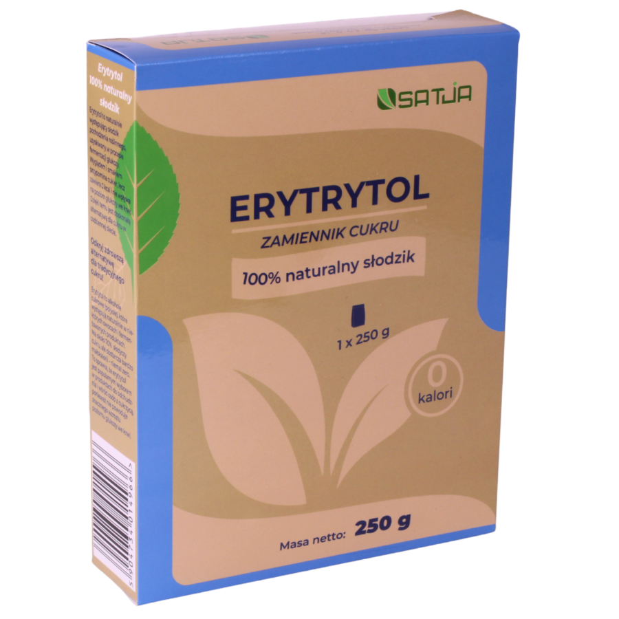 erytrytol 250 g satja 100% naturalny słodzik bez kalorii