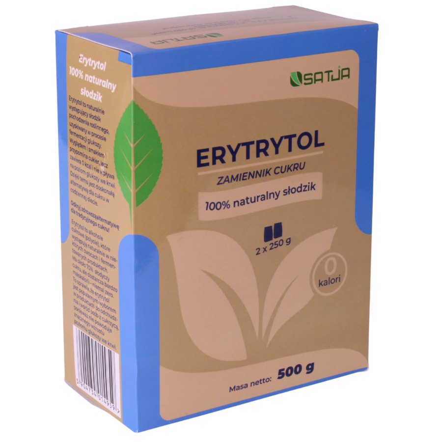erytrytol 500 g satja 100% naturalny słodzik bez kalorii